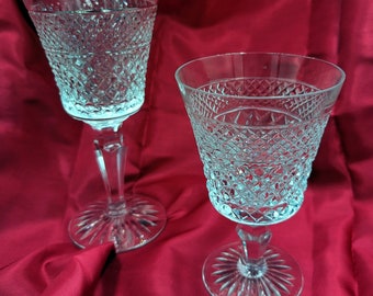 Vintage RARE Royal Doulton Carlyle Crystal Glasses. @BendisCollectibles