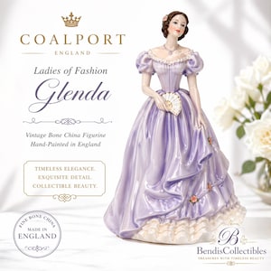 Coalport Ladies of Fashion Figurines - Etsy