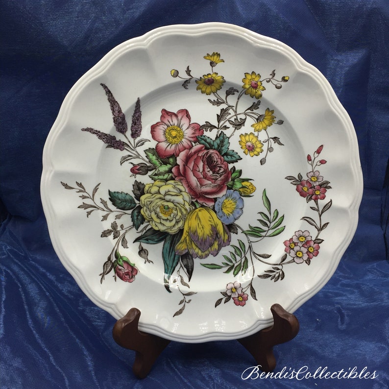 Vintage Spode Copeland Plate Great Britain Gainsborough. Spode Etsy