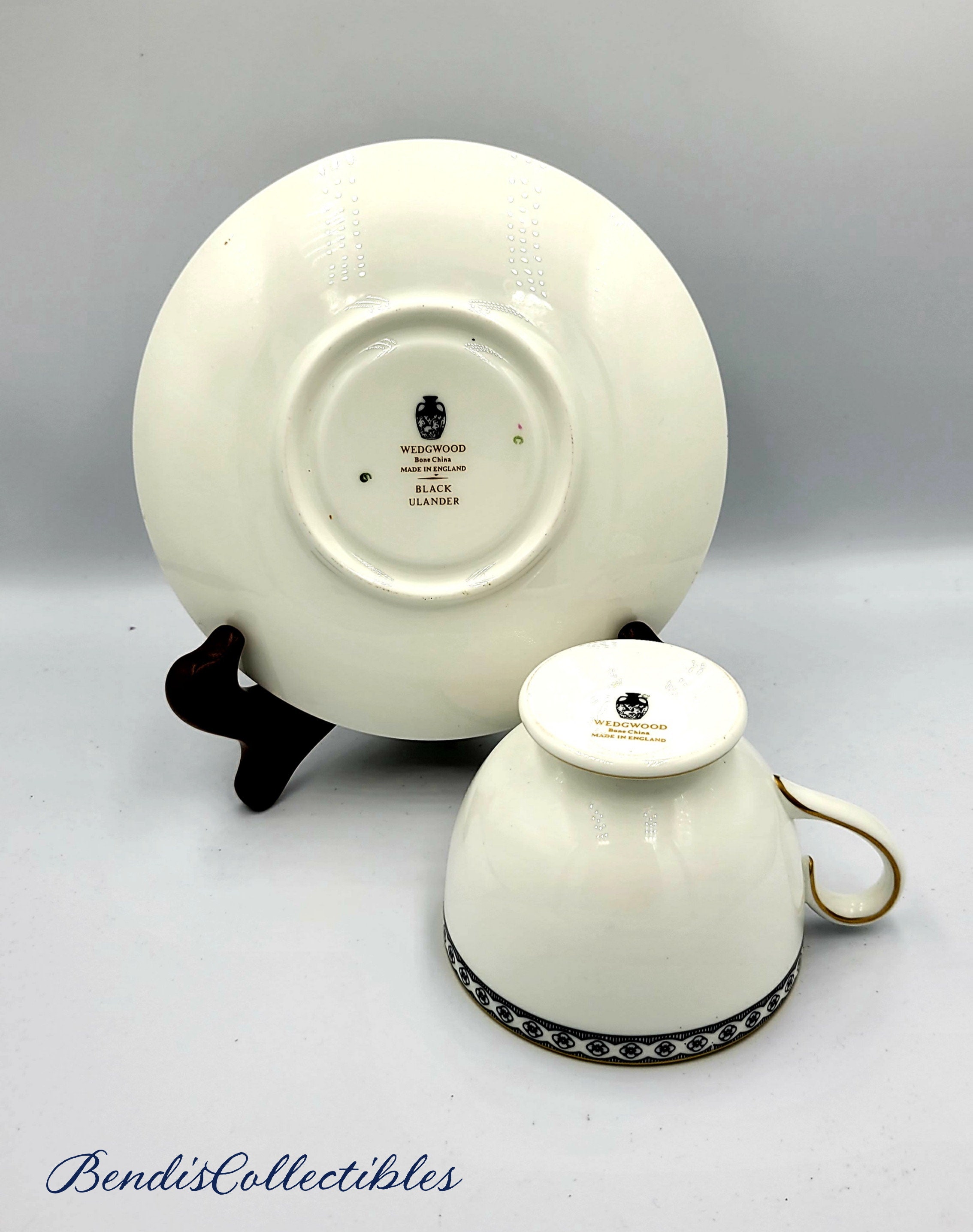 Vintage Wedgwood Ulander Teaset. Wedgwood Cup and Saucer Set