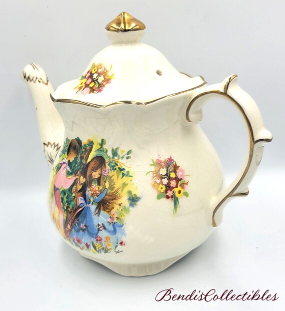 Vintage Rare Price Kensington Teapot Model 4106. Vintage Collector