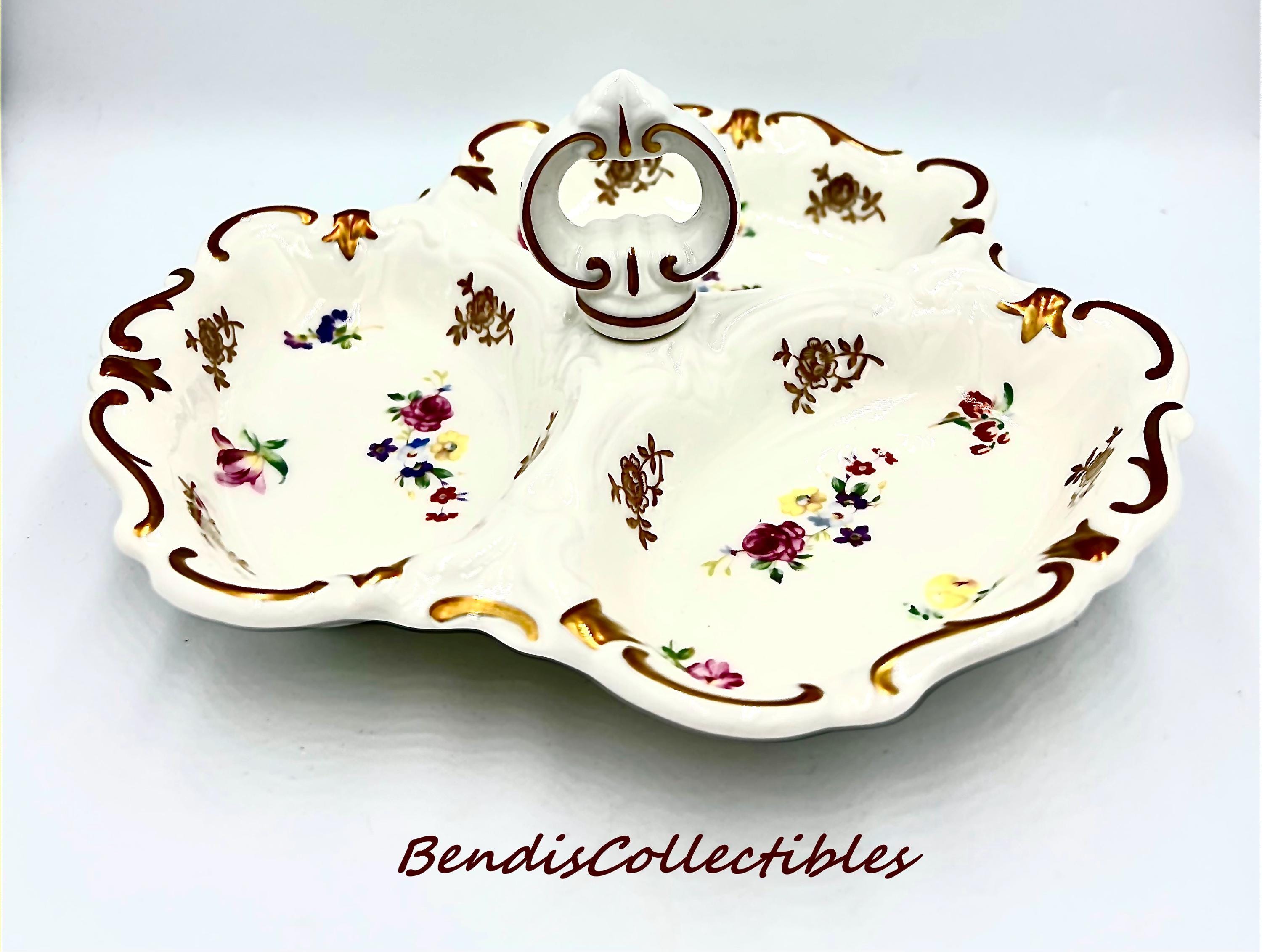 ドイツ製　Reichenbach金彩　薔薇紋プレート　廃盤品　送料込み0121 メルレットホワイトプレート16cm/イタリア製｜輸入食器・雑貨の通販