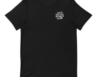 Camiseta Anti Social Ramen Club / Ropa urbana Hypebeast