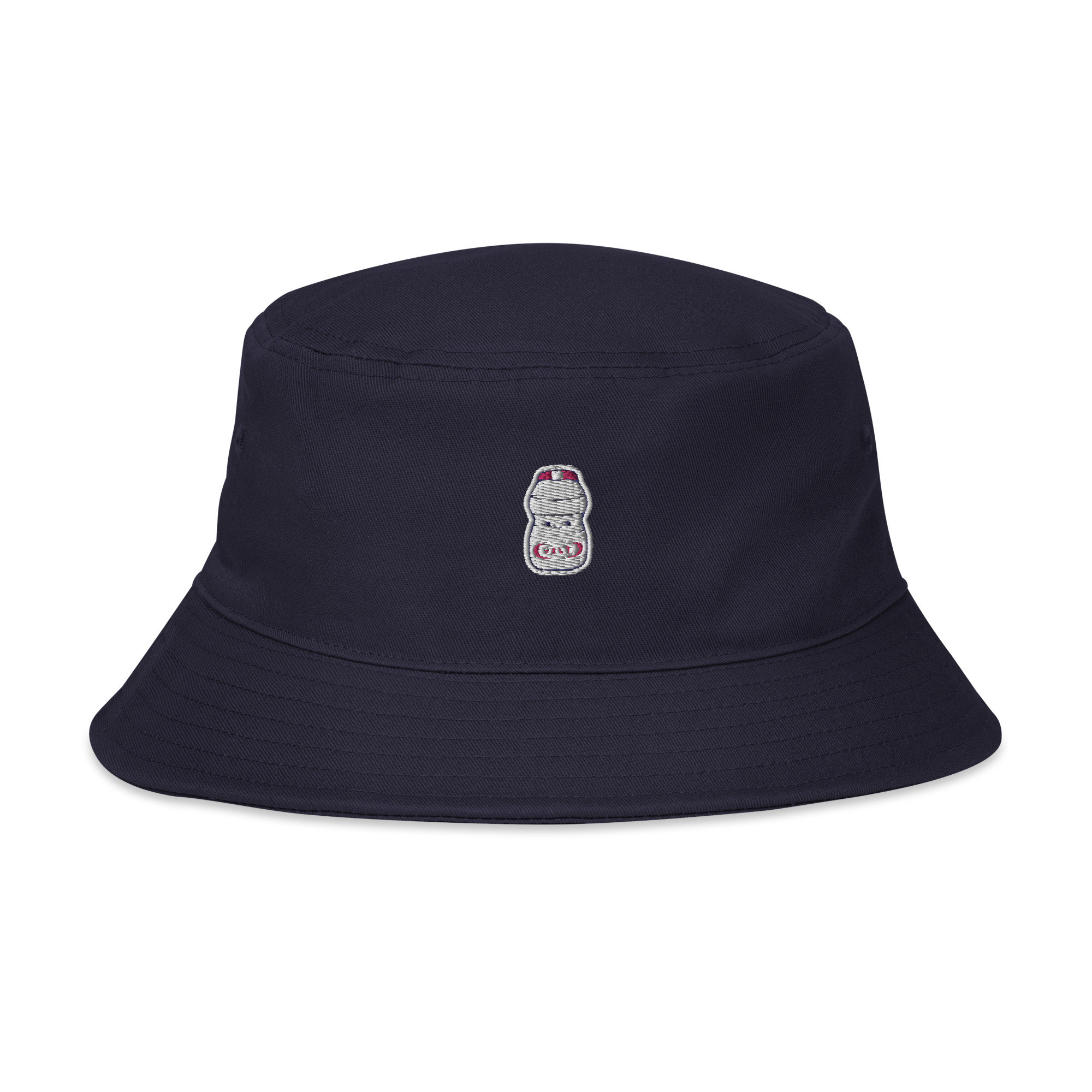 Yakult Embroidered Bucket Hat | 100% Cotton, Asian Korean Style - Etsy