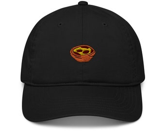 Gorra de béisbol bordada con tarta de huevo / Sombrero unisex / Inspirado en Hong Kong