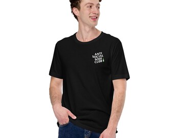 Anti Social Soju Club Tee | Hypebeast Streetwear Soju Tee