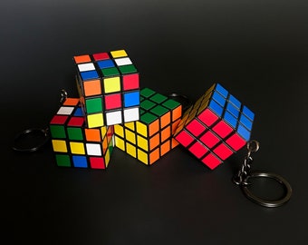 Porte-clés cube puzzle