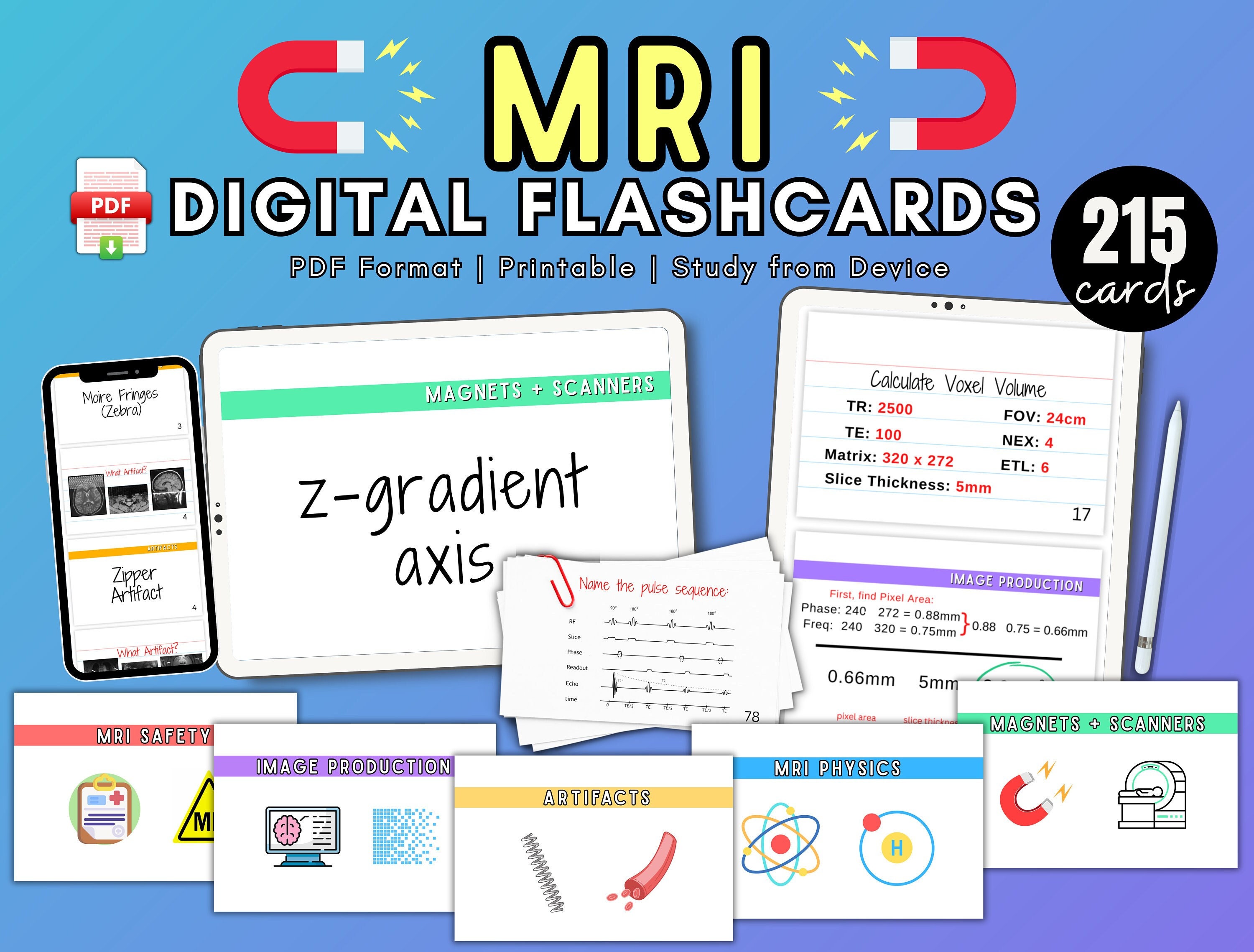 MRI Flashcards, ARRT ARMRIT Study Guide, Mri Flash Cards, Mri Tech, Mri Registry, Mri Student