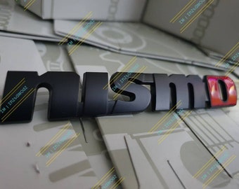 NISMO Black Rear Booth Trunk Badge Emblem For Nissan Nismo Juke