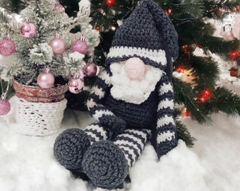 PATTERN |  Christmas Gonk Crochet Pattern | Christmas Decor Crochet Pattern | Winter Crochet Pattern | Printable Crochet Pattern