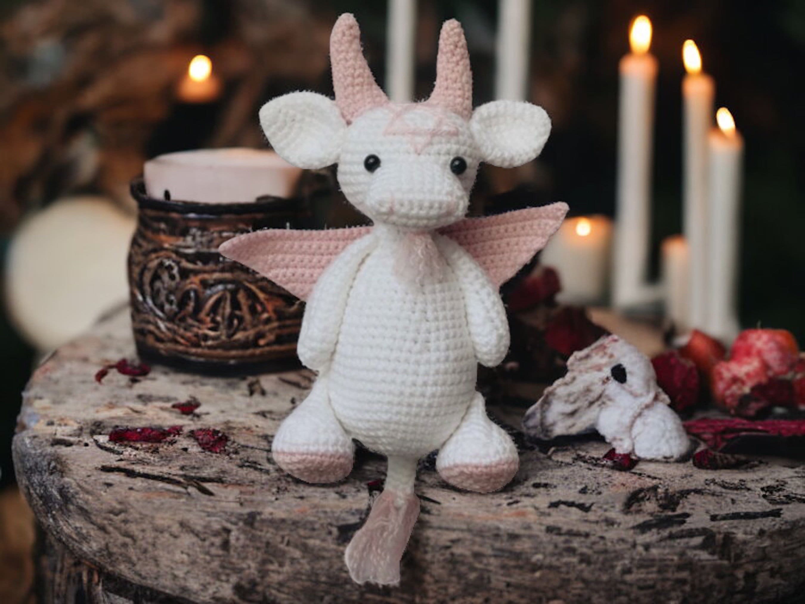 30 Baphomet Crochet Patterns for Cute, Creepy Amigurumi Fans 32 Printable Baphomet Crochet Pattern