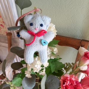 Teddy bear key ring
