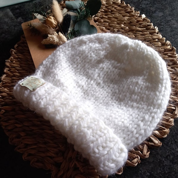 Bonnet en laine adulte