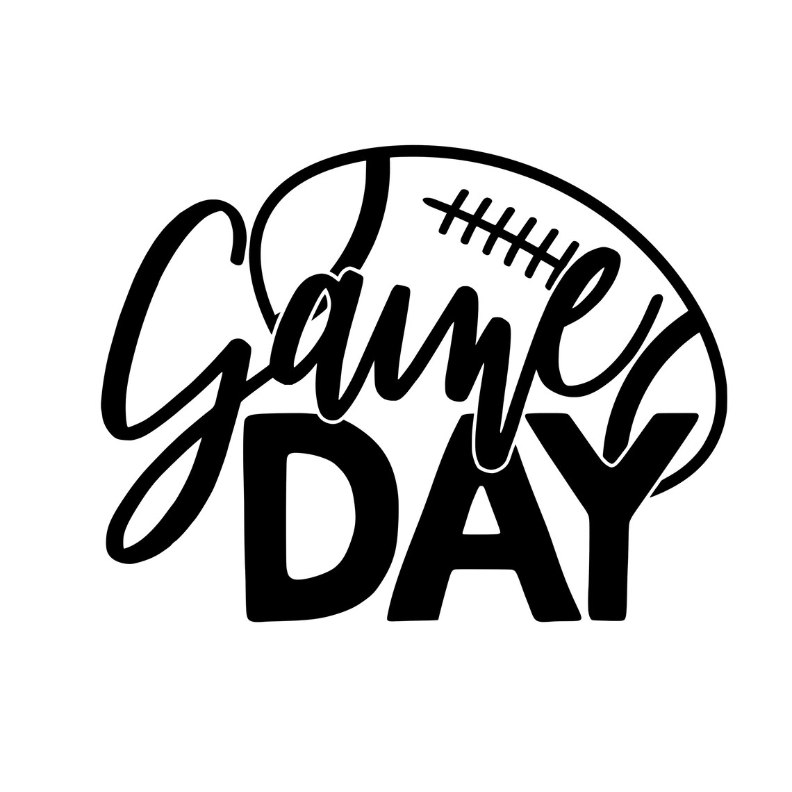 Football Decal Football Vinyl Decal Football Stickers | Etsy