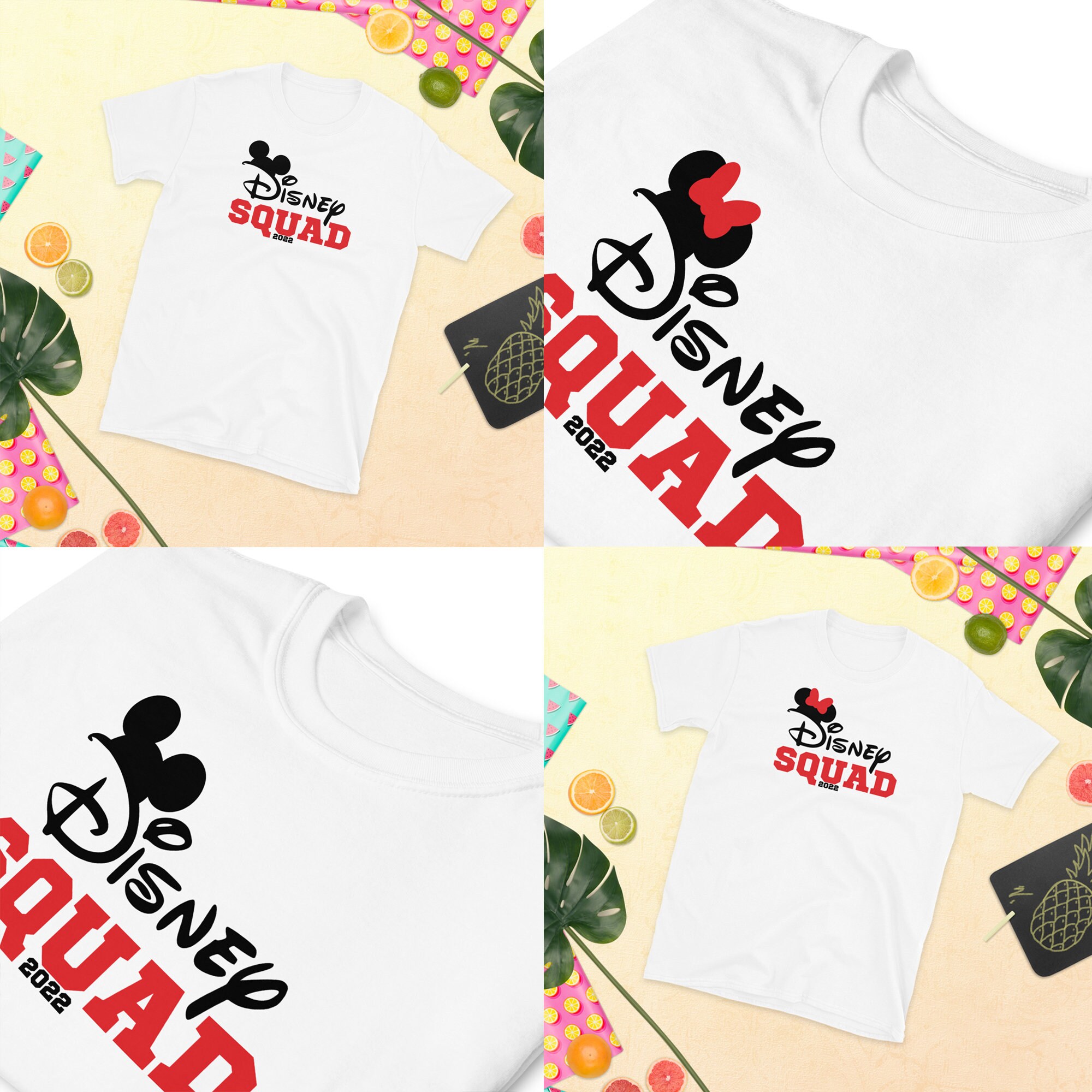 Discover Mickey/Minnie Familien Disney Squad T-Shirt