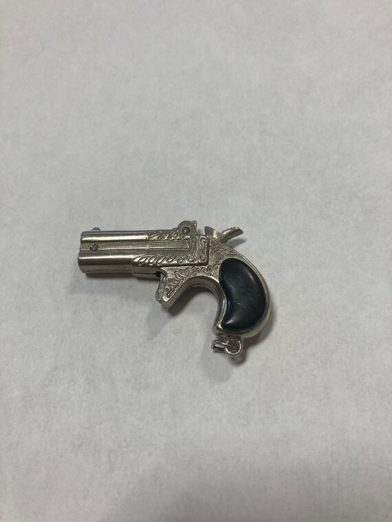 Vintage Die Cast Cap Gun Keychain Collectable Etsy