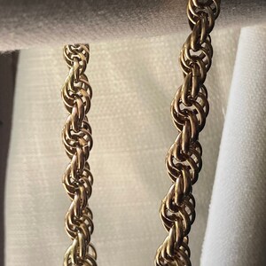 Vintage Gold Toned Choker Necklace