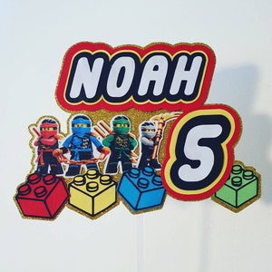 Lego Ninjago Ninja Cake Topper