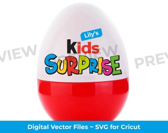 Kids Surprise SVG - digital file for Cricut
