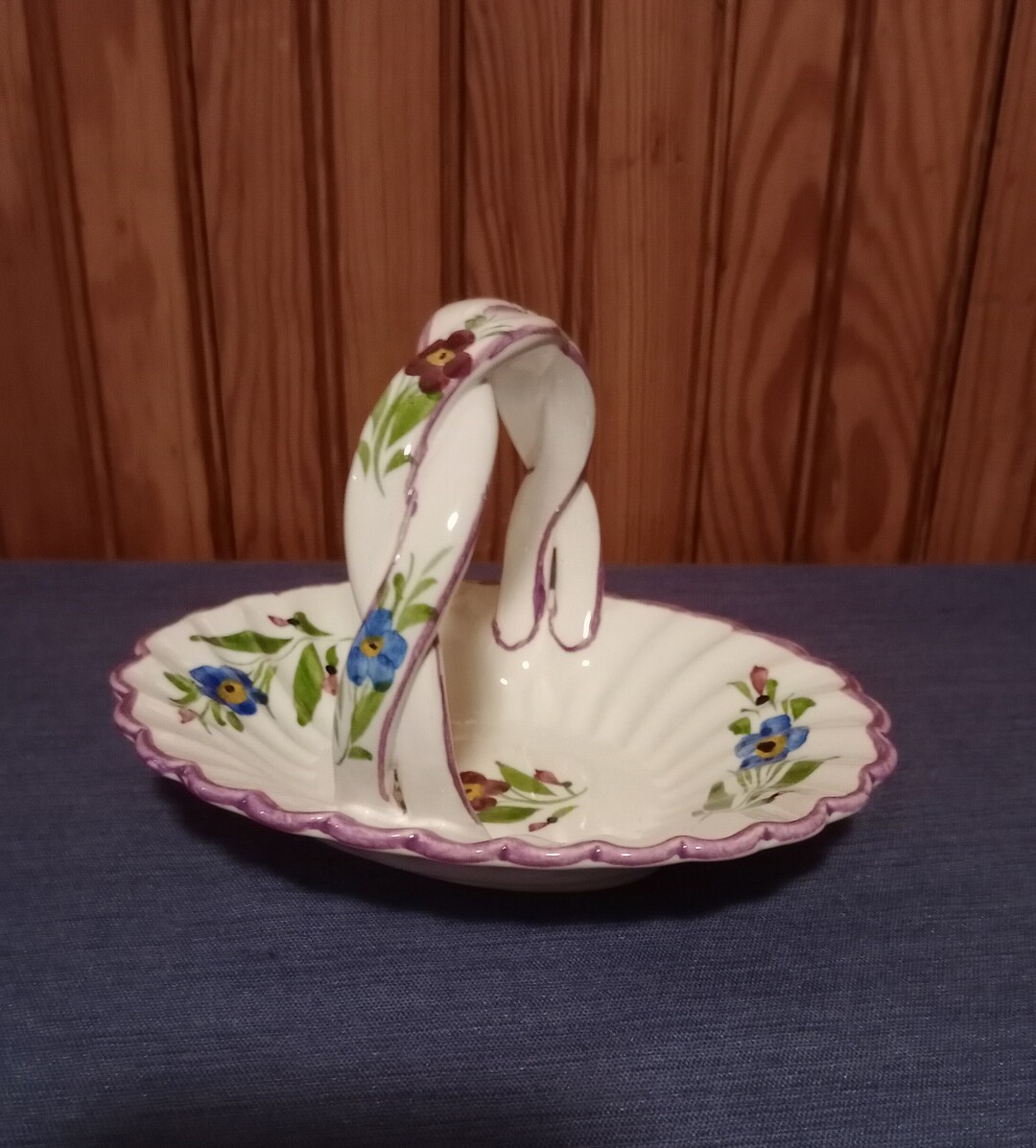 Ceramic Oval Basket main image 1