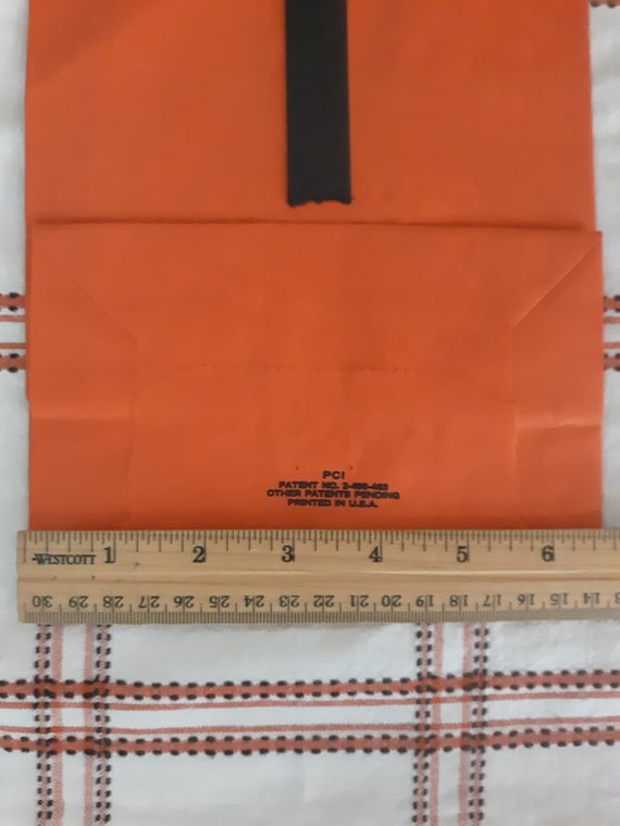 Vintage Halloween MINT Paper Trick or Treat Bag, Coll… Gem