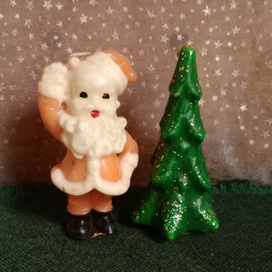 Retro Wax Christmas Figures - Etsy Retro Wax Christmas Figures - Etsy