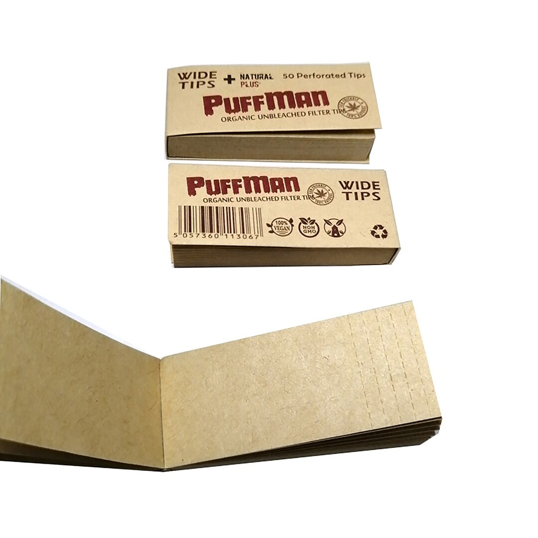 Customised Wide Filter Tips/roach for Cigarettes 60mm X 25mm Etsy