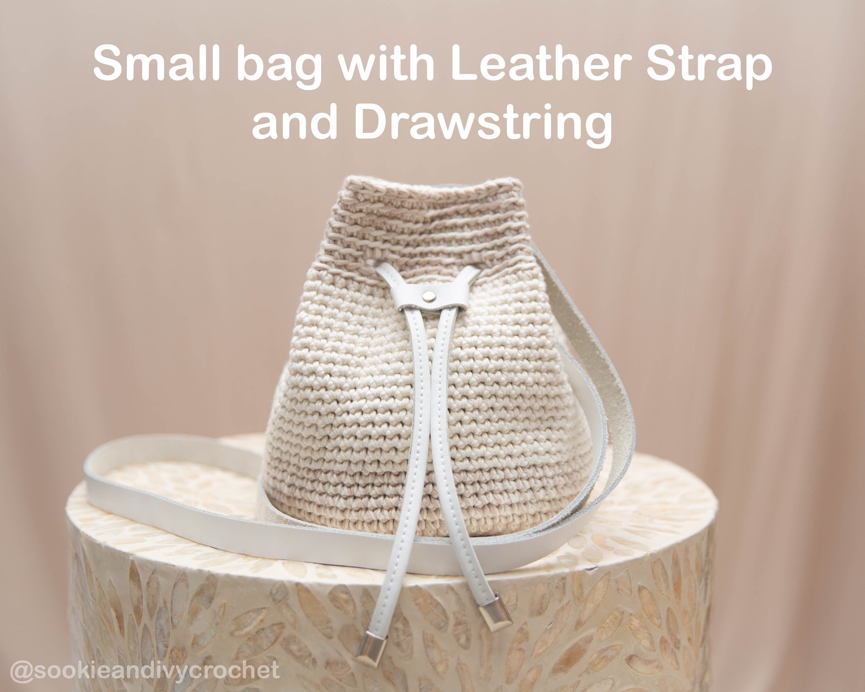 PDF Crossbody Bucket Bag Crochet Pattern, Mommy and Me