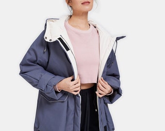 Women's Stouthearted Parka/ Hip Length Coat/ Relaxed Fit/ Super Warm
