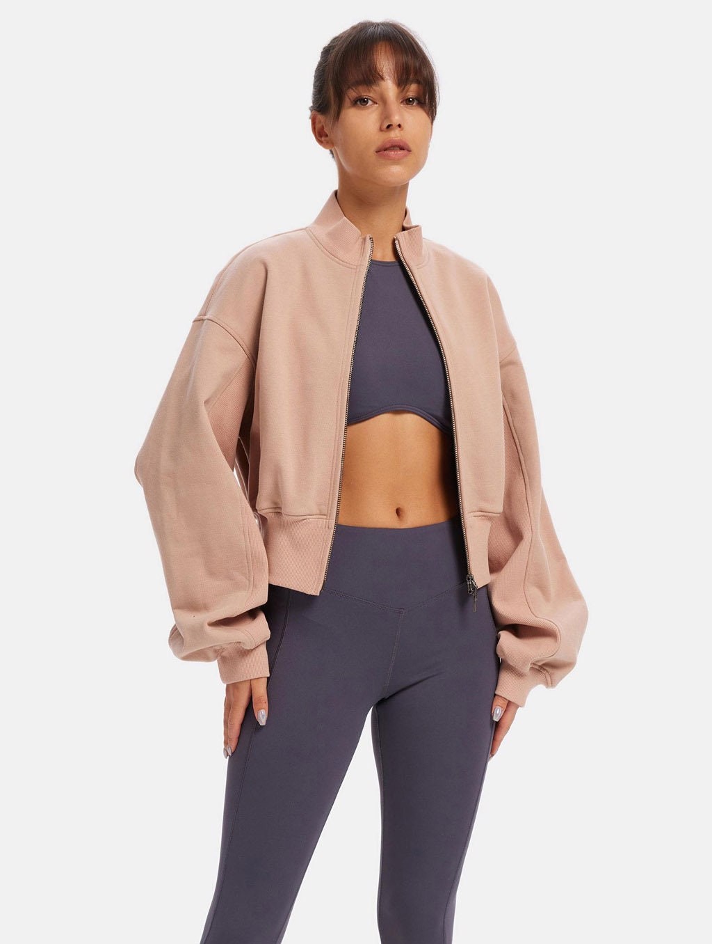 Covalent Activewear Womens Bomber Jacket