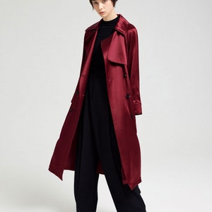 Double-Breasted Trench Coat