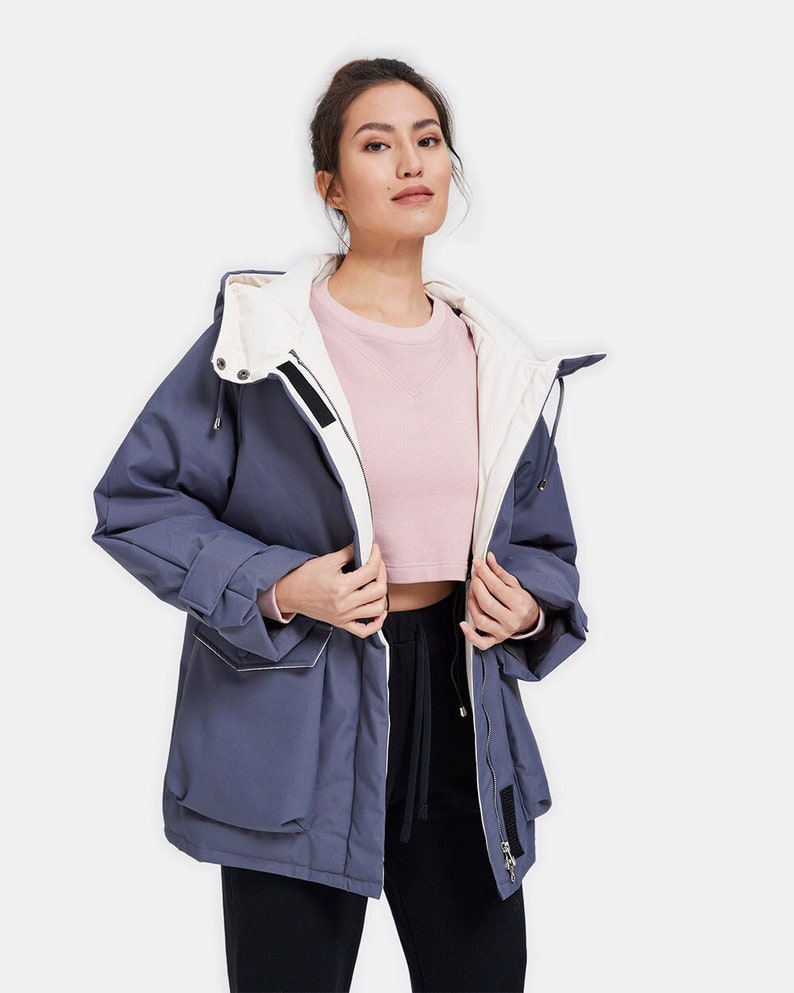 hip length parka