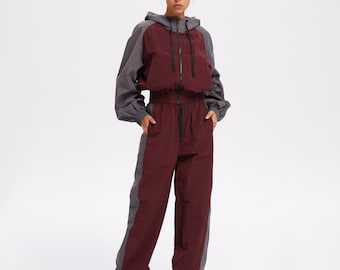 Disco Wind Sports Set/ Women's Activewear