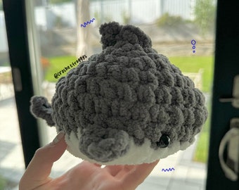 Crochet Shark Plush