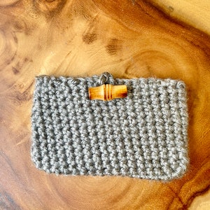 Handmade crochet card holder “Lly” style