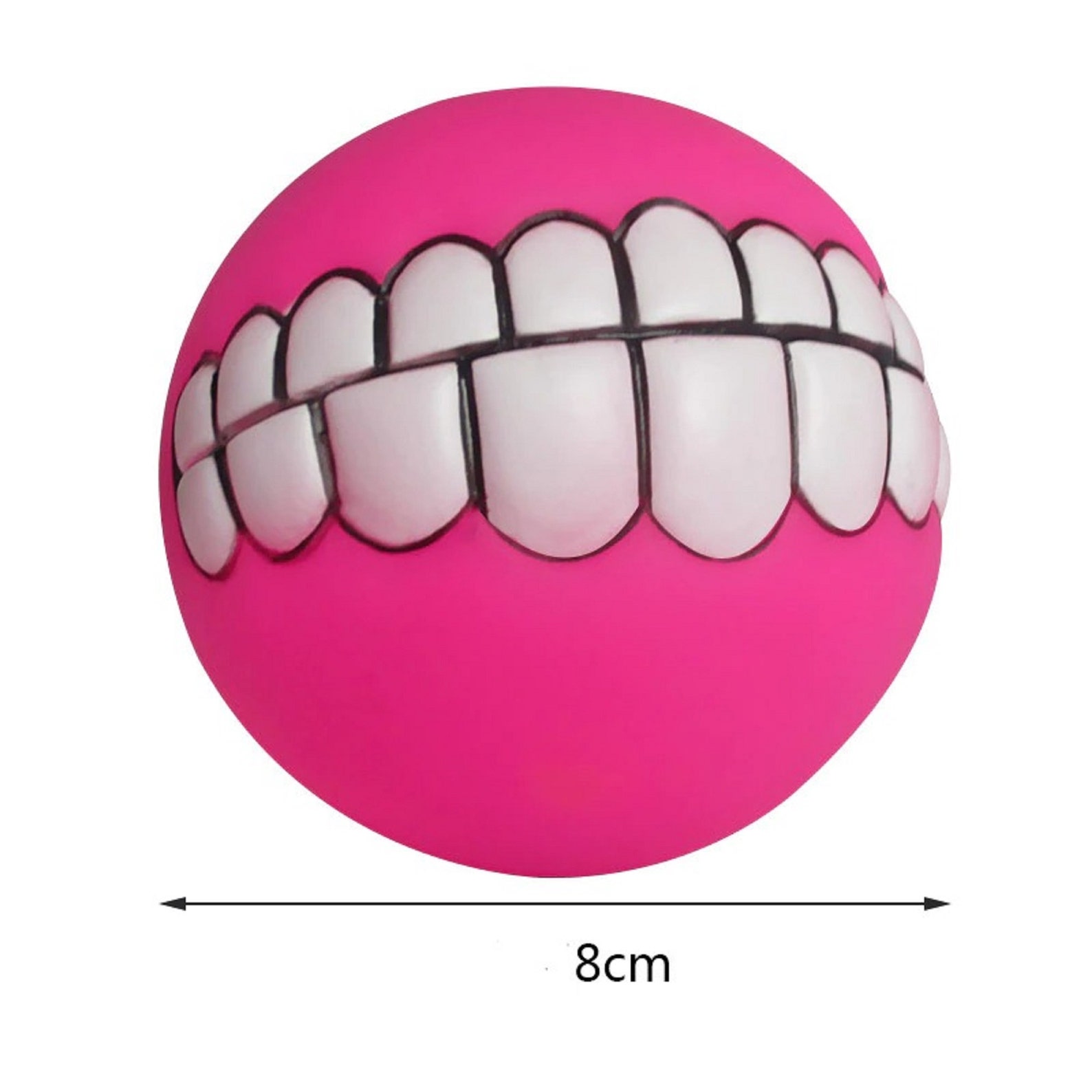 Pet Dog Ball Teeth Funny Trick Toy Silicone Toy for dogs Chew Etsy