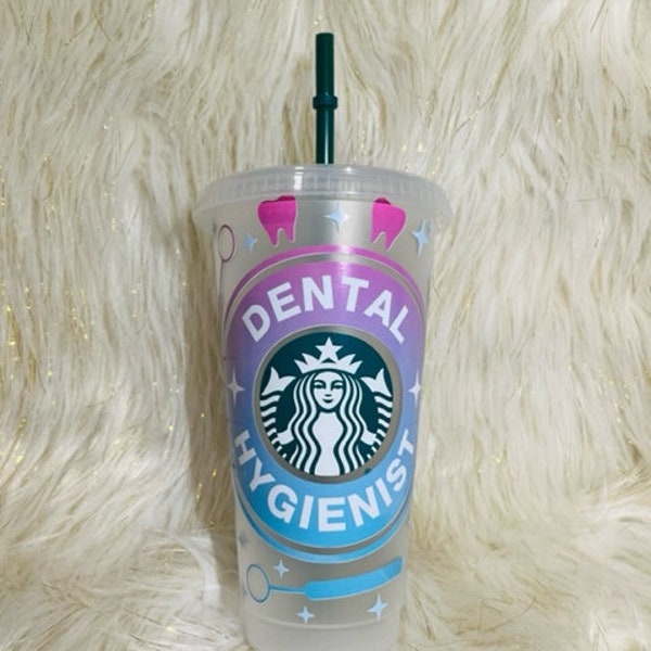 Dental Starbucks Cup Etsy