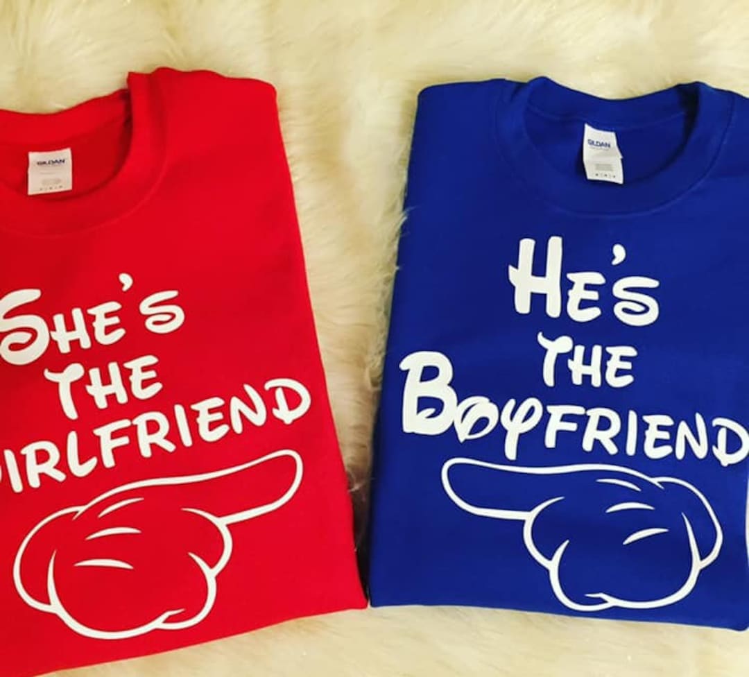 Boyfriend Girlfriend T-shirts/ Boyfriend/girlfriend/matching T-shirts ...