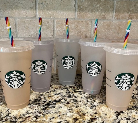 2x Starbucks Re-usable Valentines Cups NEW
