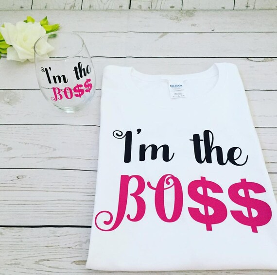 Boss Baby/ I Am the Boss/ Boss T-shirt/ Funny Boss T-shirt