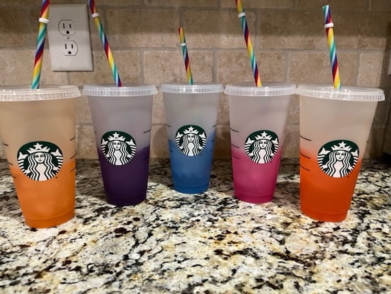 Starbucks Color Changing Cold Cup 24oz / Cold Cup/starbucks Reusable Cup  24oz/ Plain Starbucks Cup/ Starbucks Blank Cup/ Starbucks - Etsy