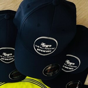 Custom made company logo hats/ Personalized hats/Hat/ Workers hat/ Any hat/Hat by request