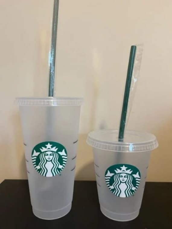 Gobelet réutilisable transparent Starbucks / Gobelet Starbucks uni / Gobelet  vierge Starbucks / Tasse Starbucks / Gobelet Starbucks / Gobelet de 16 oz /  Gobelet de 24 oz -  France