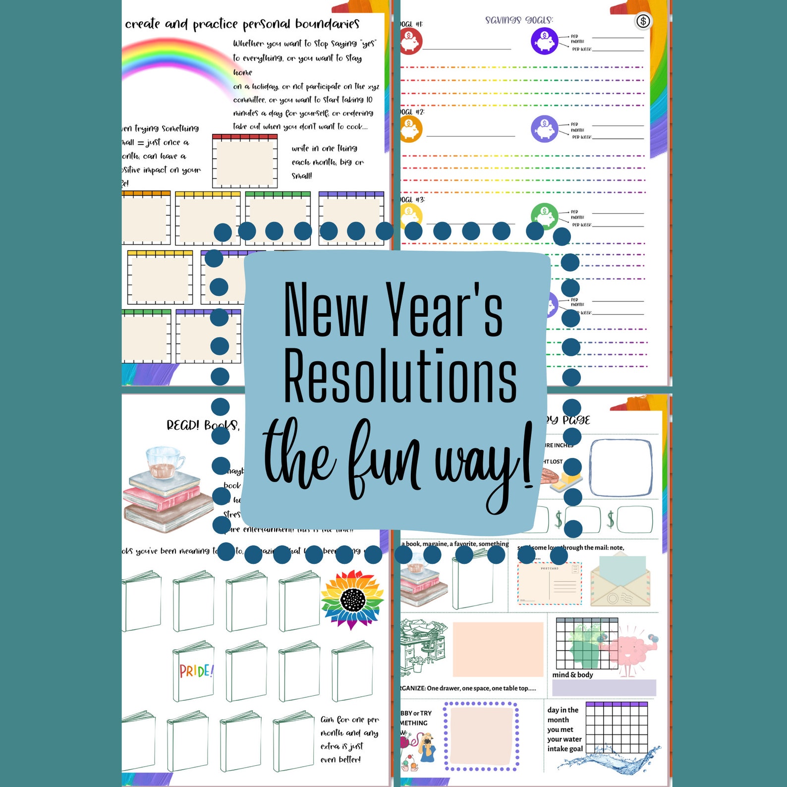 Selfstarter Kit Digital Planner Etsy