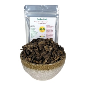 Duck flower cut & sifted, Aristolochia grandiflora, Jamaican organic, 2.5 grams, 1 detox, Wildcraft harvested