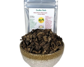 Duck Flower Herb | Cut & sifted | 2 Grams | Aristolochia grandiflora | Organic | 1 Detox | Jamaican wildcraft