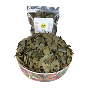 Soursop Leaves  | Cut & Sifted | Natural tea | Dried Graviola | Toxic-free | Herbal Tea | Jamaican wild harvest