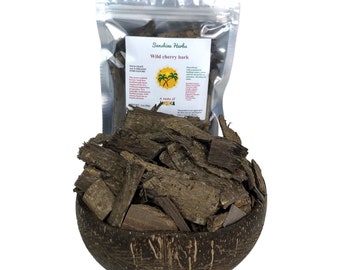Wild cherry tree bark | Jamaican wild-craft | Pure Natural | Herbal tea | Tincture herb | Toxic free