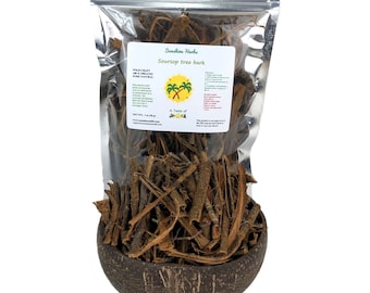 Soursop Tree Bark | All Natural | Graviola | Herbal bark | Jamaican wildcraft | Organic | Toxic-free