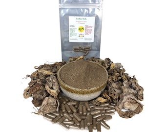 Jamaican Duck Flower Capsules | Aristolochia grandiflora | Fresh harvest | | Herbal cleanse | Wildcraft Harvested | 7 Capsules | 1 Detox